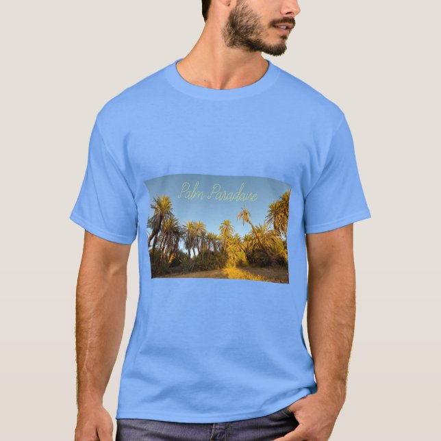 Palm Paradaise Tishirt T-Shirt (Vorderseite)