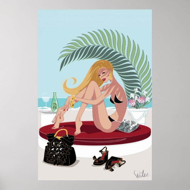 Palm Poster Large (Vorne)