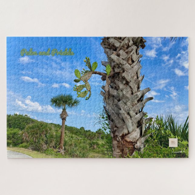 Palm & Prickle - Stille Rätsel Puzzle (Horizontal)