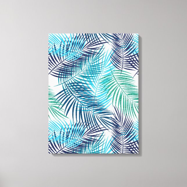 Palm Print Leinwand Art (Vorderseite)