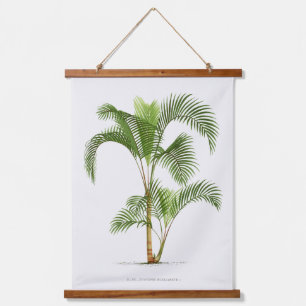 Palm Print -Pieter Joseph de Pannemaeker 1832-1904 Wandteppich Mit Holzrahmen