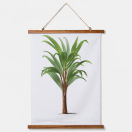 Palm Print -Pieter Joseph de Pannemaeker 1832-1904 Wandteppich Mit Holzrahmen