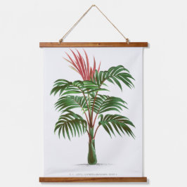 Palm Print -Pieter Joseph de Pannemaeker 1832-1904 Wandteppich Mit Holzrahmen