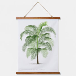 Palm Print -Pieter Joseph de Pannemaeker 1832-1904 Wandteppich Mit Holzrahmen