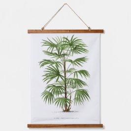 Palm Print -Pieter Joseph de Pannemaeker 1832-1904 Wandteppich Mit Holzrahmen