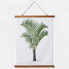 Palm Print -Pieter Joseph de Pannemaeker 1832-1904 Wandteppich Mit Holzrahmen