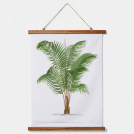 Palm Print -Pieter Joseph de Pannemaeker 1832-1904 Wandteppich Mit Holzrahmen