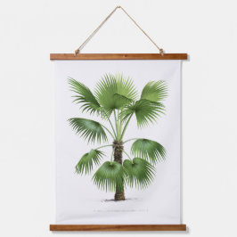 Palm Print -Pieter Joseph de Pannemaeker 1832-1904 Wandteppich Mit Holzrahmen