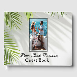 Palm Shadows Romance & Sea Wedding Gästebuch
