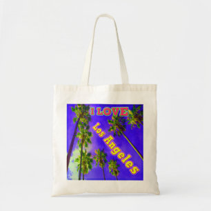 "Palm Sky: I LIEBE Los Angeles 1" Beutel Tragetasche