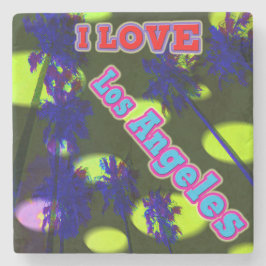 "Palm Sky: I LIEBE Los Angeles 3" Untersetzer