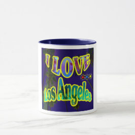 "Palm Sky: I LIEBE Los Angeles 4" Cup Tasse
