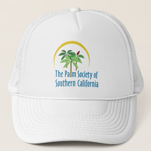 Palm Society Trucker Hat Truckerkappe (Vorderseite)