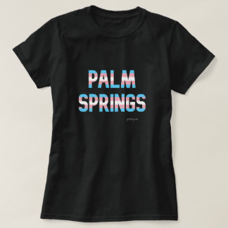Palm Spring Pride Transgender Flag T-Shirt