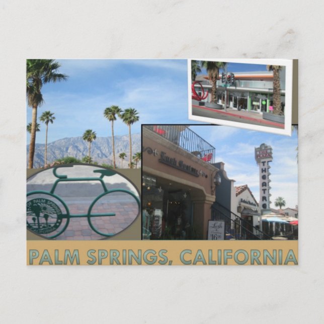 PALM SPRINGS #2 POSTCARD POSTKARTE (Vorderseite)