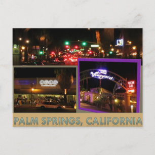 PALM SPRINGS #6 POSTCARD POSTKARTE