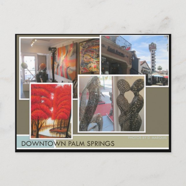 PALM SPRINGS #7 POSTCARD POSTKARTE (Vorderseite)