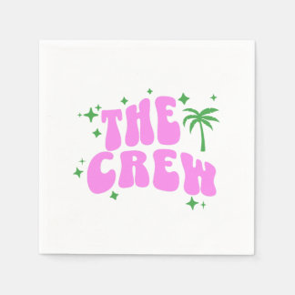  palm springs bachelorette party pink serviette