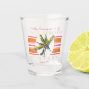 Palm Springs Before the Ring – Retro Junggesellinn Schnapsglas