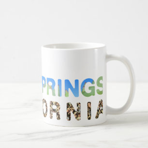 Palm Springs Blue & Green Tasse