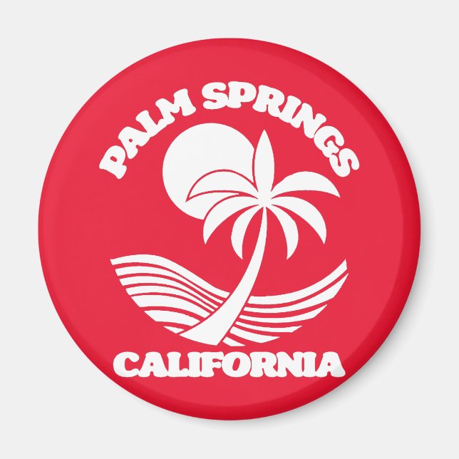 Palm Springs California Magnet (Vorne)