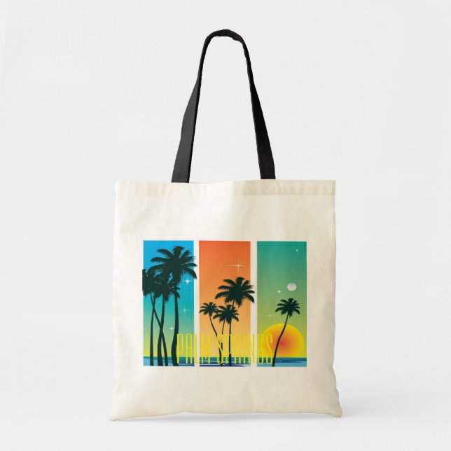 Palm Springs California Palm Trees Budget Tasche (Vorne)