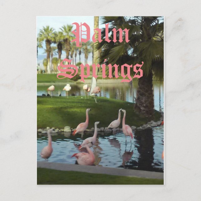 Palm Springs California Postcard Postkarte (Vorderseite)