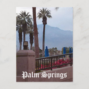 Palm Springs California Postcard Postkarte