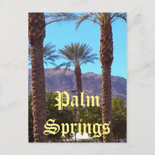 Palm Springs California Postcard Postkarte