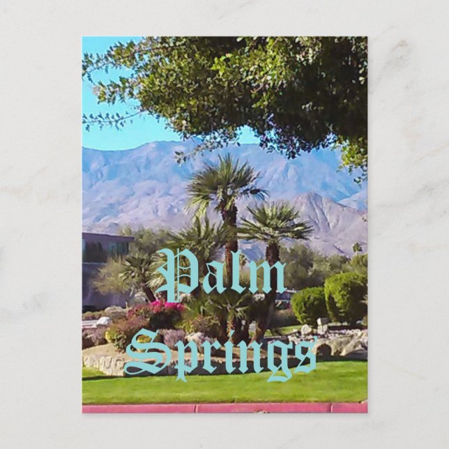 Palm Springs California Postcard Postkarte (Vorderseite)