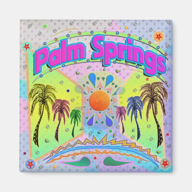 Palm Springs Calm Desire Magnet (Vorne)