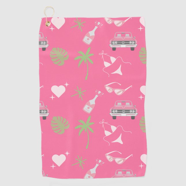 Palm Springs Country Club Golf Handtuch für Frauen (Vorderseite)