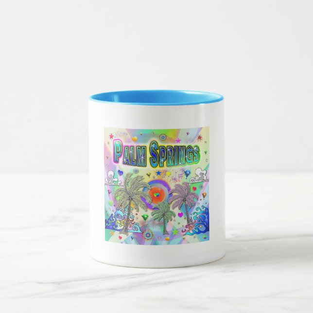 Palm Springs Deep Dream Tasse (Zentrum)