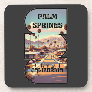 Palm Springs, Kalifornien Getränkeuntersetzer