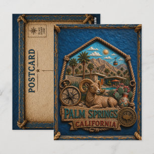 Palm Springs Kalifornien Postkarte Vintage Reise