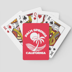 Palm Springs Kalifornien Spielkarten