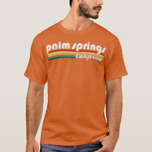 Palm Springs Kalifornien Vintage 70er 80er Retro S T-Shirt