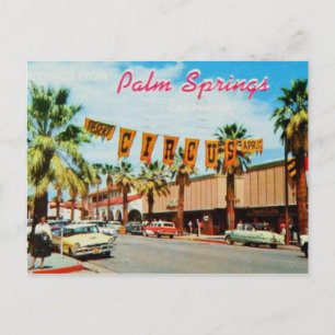 Palm Springs, Kalifornien, Vintage Postkarte