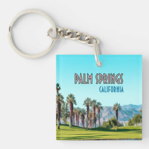 Palm Springs Kalifornien Vintage Schlüsselanhänger