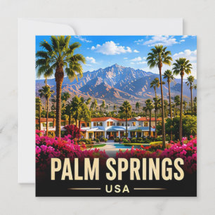 Palm Springs Kalifornien Wüsten Midcentury Reise