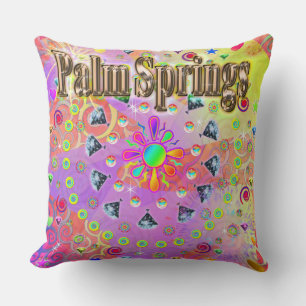 Palm Springs Lucky Golden Kissen