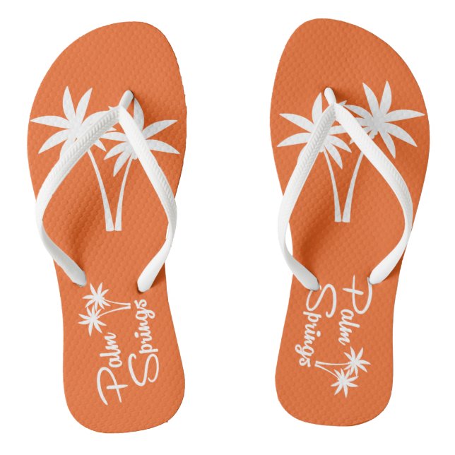 Palm Springs Mitte Jahrhundert Moderne Flip Flops (Fußbett)