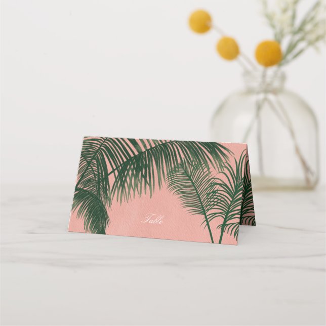 Palm Springs Platzkarten (Vorderseite)