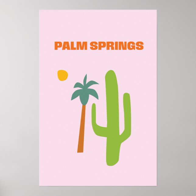 Palm Springs Poster (Vorne)