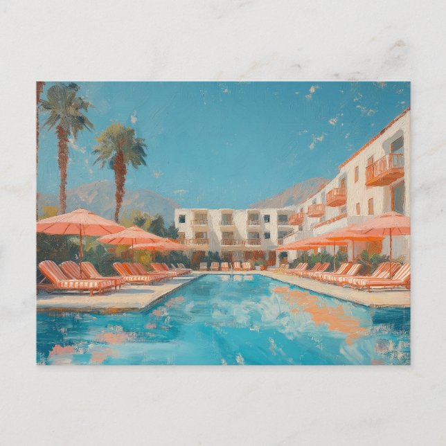 Palm Springs Postkarte (Vorderseite)