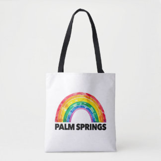 Palm Springs Pride Regenbogen Schrift LGBTQ Schwul