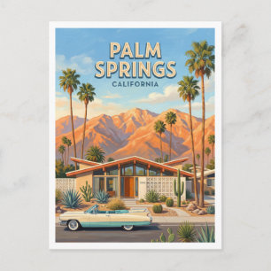 Palm Springs Racquet Club Estates Kalifornien Postkarte