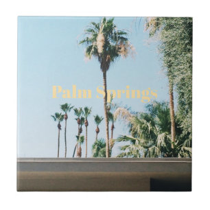 Palm Springs Reiseandenken Fliese