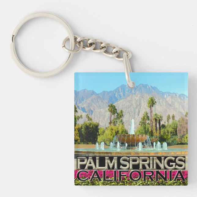 Palm Springs Schlüsselanhänger (Vorderseite)