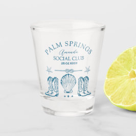 Palm Springs Social Club | Bachelorette Schnapsglas